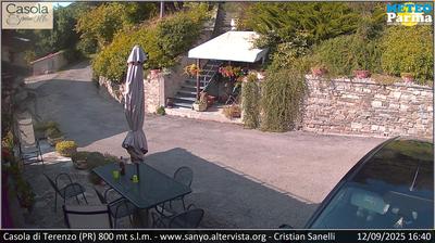 immagine della webcam nei dintorni di Trefiumi: webcam Terenzo