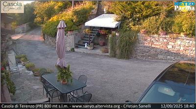 immagine della webcam nei dintorni di Borgo Val di Taro: webcam Terenzo