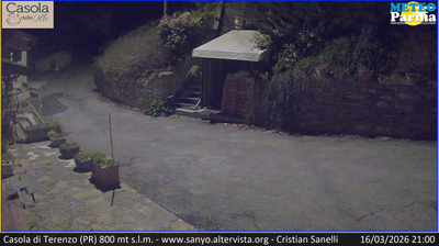 immagine della webcam nei dintorni di Felino: webcam Terenzo