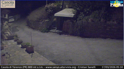 immagine della webcam nei dintorni di Salsomaggiore Terme: webcam Terenzo