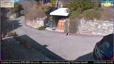 immagine della webcam nei dintorni di Trefiumi: webcam Terenzo