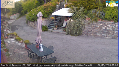 immagine della webcam nei dintorni di Trefiumi: webcam Terenzo
