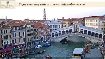 Preview delle webcam di Venezia: VeneziaPonte di Rialto
