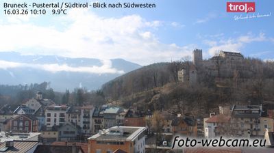 immagine della webcam nei dintorni di Lago di Braies: webcam Brunico