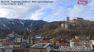 immagine della webcam nei dintorni di Lago di Braies: webcam Brunico