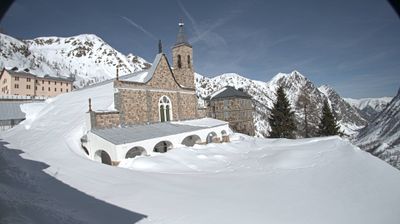 immagine della webcam nei dintorni di Castelmagno: webcam Sant'Anna di Vinadio