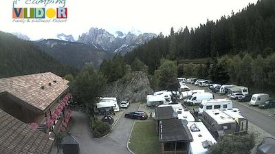 immagine della webcam nei dintorni di Passo San Pellegrino: webcam Falcade