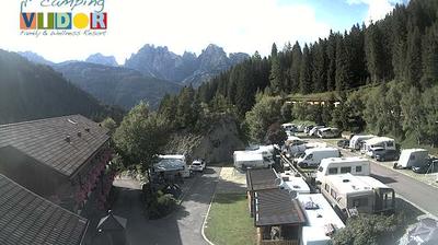 immagine della webcam nei dintorni di Pale di San Martino: webcam Falcade