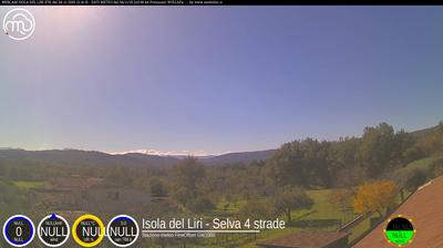 immagine della webcam nei dintorni di San Donato Val di Comino: webcam Castelliri