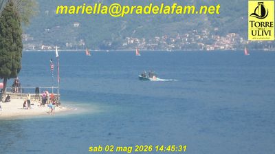 immagine della webcam nei dintorni di Moniga del Garda: webcam Tignale
