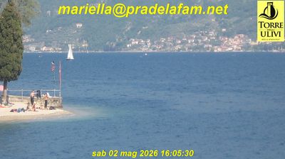 immagine della webcam nei dintorni di Bondone: webcam Tignale