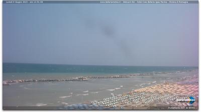 immagine della webcam nei dintorni di Viserbella: webcam San Mauro a Mare