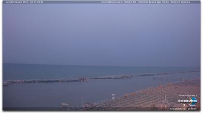 immagine della webcam nei dintorni di Milano Marittima: webcam San Mauro a Mare