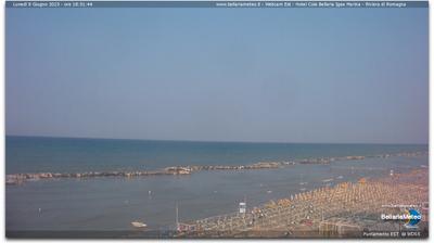 immagine della webcam nei dintorni di Rivazzurra: webcam San Mauro a Mare