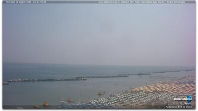 immagine della webcam nei dintorni di Rivazzurra: webcam San Mauro a Mare