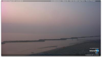 immagine della webcam nei dintorni di Cesenatico: webcam San Mauro a Mare