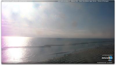 immagine della webcam nei dintorni di Rimini: webcam San Mauro a Mare
