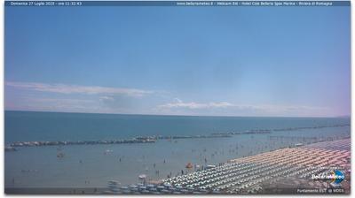 immagine della webcam nei dintorni di Rimini: webcam San Mauro a Mare