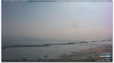 immagine della webcam nei dintorni di Viserbella: webcam San Mauro a Mare
