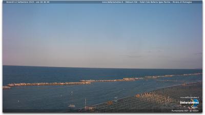 immagine della webcam nei dintorni di Santarcangelo di Romagna: webcam San Mauro a Mare