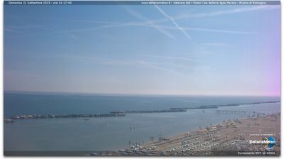 immagine della webcam nei dintorni di Santarcangelo di Romagna: webcam San Mauro a Mare
