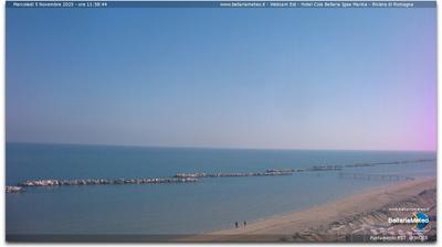 immagine della webcam nei dintorni di Milano Marittima: webcam San Mauro a Mare