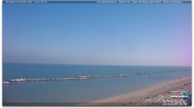 immagine della webcam nei dintorni di Poggio Berni: webcam San Mauro a Mare
