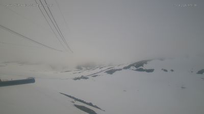 immagine della webcam nei dintorni di Valtournenche: webcam Cervinia Cime Bianche Laghi