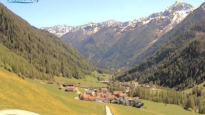 immagine della webcam nei dintorni di Predoi: webcam Selva dei Molini