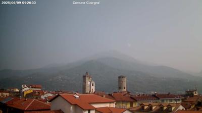 immagine della webcam nei dintorni di Vialfrè: webcam Cuorgnè