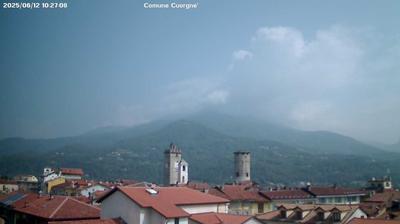 immagine della webcam nei dintorni di Ronco Canavese: webcam Cuorgnè