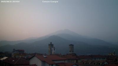 immagine della webcam nei dintorni di Ronco Canavese: webcam Cuorgnè