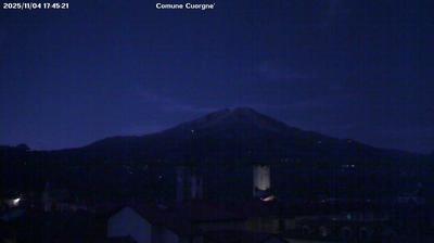 immagine della webcam nei dintorni di Caravino: webcam Cuorgnè