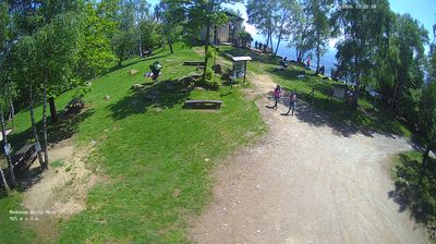 immagine della webcam nei dintorni di Rivarolo Canavese: webcam Rocca Canavese