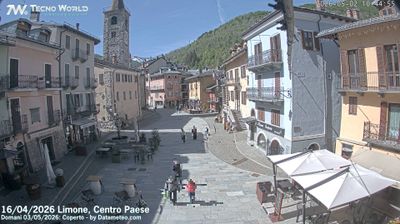 immagine della webcam nei dintorni di Cima Durand: webcam Limone Piemonte
