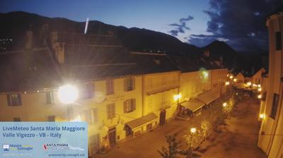 immagine della webcam nei dintorni di Toceno: webcam Santa Maria Maggiore