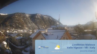 immagine della webcam nei dintorni di Domodossola: webcam Malesco