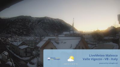 immagine della webcam nei dintorni di Domodossola: webcam Malesco