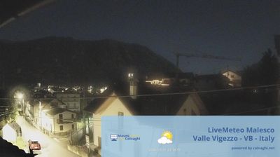 immagine della webcam nei dintorni di Santa Maria Maggiore: webcam Malesco