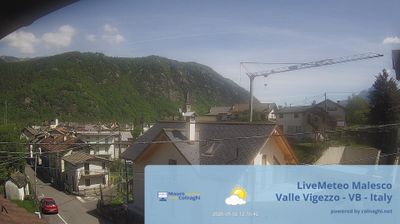 immagine della webcam nei dintorni di Re: webcam Malesco