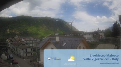 immagine della webcam nei dintorni di Cannero Riviera: webcam Malesco