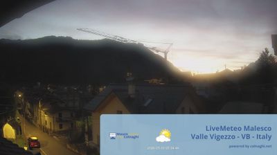 immagine della webcam nei dintorni di Cannobio: webcam Malesco