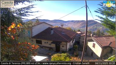 immagine della webcam nei dintorni di Felino: webcam Terenzo