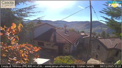 immagine della webcam nei dintorni di Salsomaggiore Terme: webcam Terenzo
