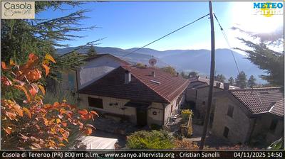 immagine della webcam nei dintorni di Neviano degli Arduini: webcam Terenzo