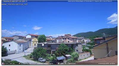 immagine della webcam nei dintorni di Rionero Sannitico: webcam Monteroduni