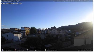 immagine della webcam nei dintorni di Miranda: webcam Monteroduni
