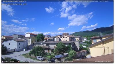 immagine della webcam nei dintorni di Acquaviva d'Isernia: webcam Monteroduni