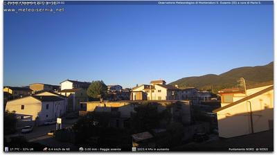 immagine della webcam nei dintorni di Macchia d'Isernia: webcam Monteroduni