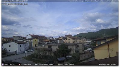immagine della webcam nei dintorni di Rionero Sannitico: webcam Monteroduni